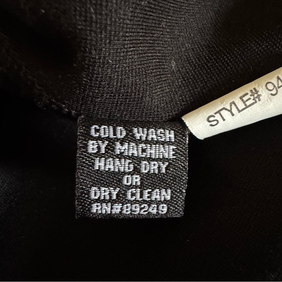 Lynn Ritchie Silver Black Sleeveless Mini Dress, S - Picture 7 of 9